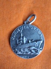 MEDAGLIA CORVETTA URANIA ARGENTO