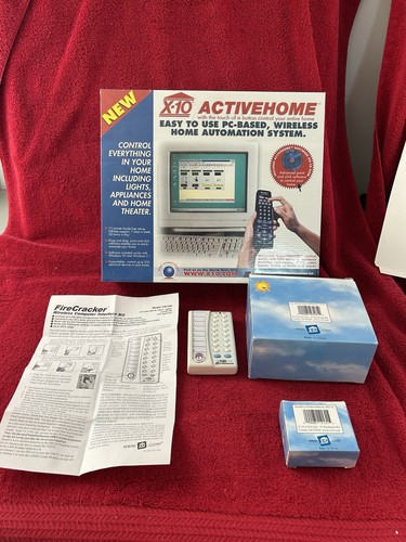 X10 activehome sistema - x10,