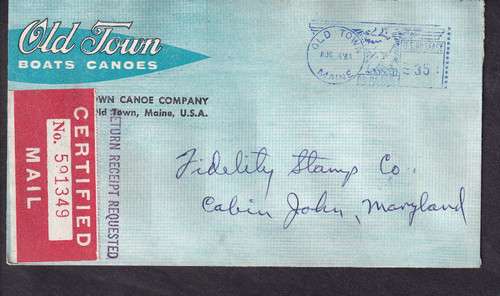 1964 copertina contatore posta - copertina,