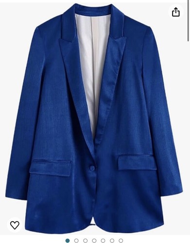 Blazer zara raso - zara,