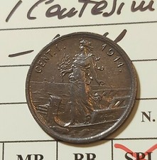 1 CENTESIMO 1911 RARA PERIZIATA SPL+