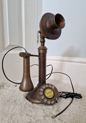 Rotary dial heavy - heavy, brass