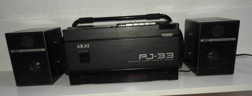 Akai stereo boombox - pj-33,