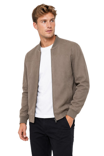 Giubbotto bomber uomo - , camoscio