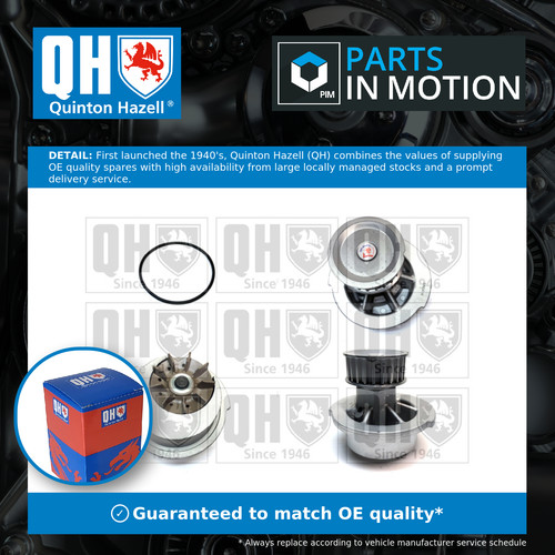 Water pump fits - fits, opel
