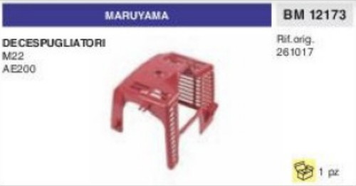 261017 carter plastica - plastica, cuffia