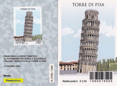 Torre pisa tessera - di,
