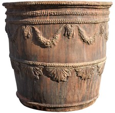 Testone festonato Ø60cm riproduzione terracotta - Testone festonato Ø60cms 9935