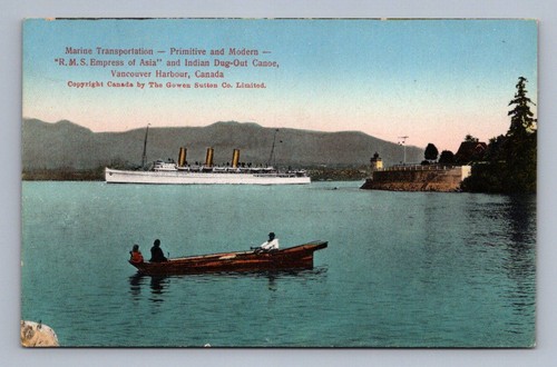 Cartolina antica vancouver - antica,