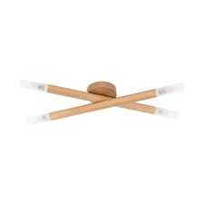 Plafoniera Deckenleuchte Legno