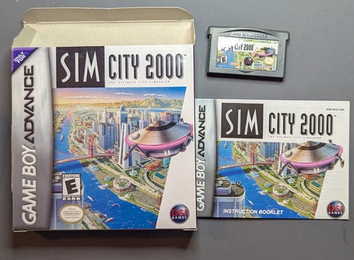 Sim city 2000 nintendo game - sim,