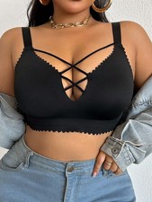 Reggiseno incrociato senza