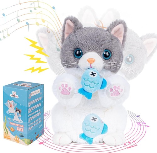 Peluche gatto robot - gatto,
