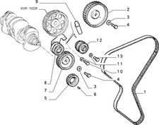 INGRANAGGIO ALBERO CAMME FIAT