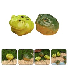  10 pezzi piccoli oggetti da collezione in resina per decorazioni da scrivania,