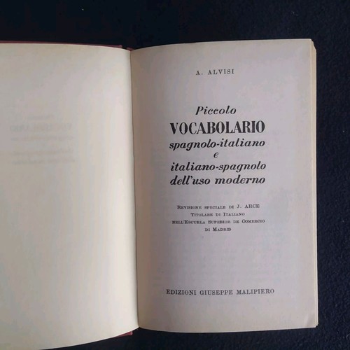 Alvisi piccolo vocabolario - alvisi,