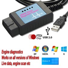 Jaguar ELM 327 1.3 1.4 1.5 usb per 2020 cavo diagnostico auto OBD CAN