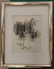 Roberto Crippa disegno firmato