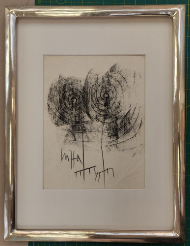 Roberto crippa disegno firmato - disegno,