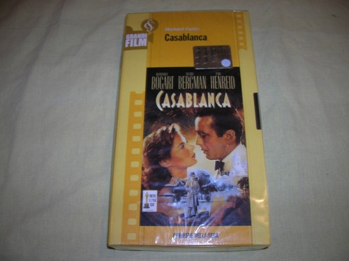 Casablanca vhs nuova - casablanca,