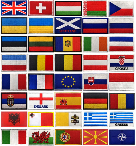 European flags official - european,