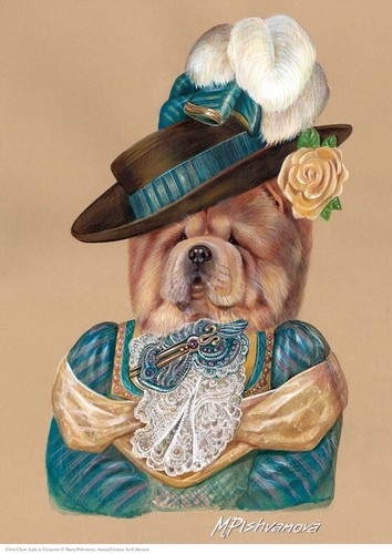 Chow lady - a3, stampa