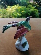 Uccello in porcellana, decoro