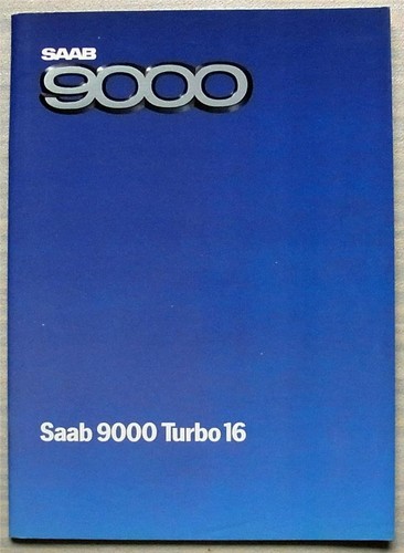 Brochure vendita auto saab - brochure,