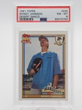 Randy johnson 1991 - 1991, topps