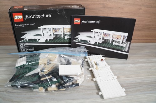 Lego architecture farnsworth - lego, architecture: