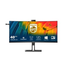 MONITOR PHILIPS LED 40" 21:9 40B1U6903CH/00 IPS 5120x2160 450cd/m² 2x5W MM WEBCA