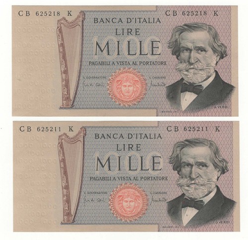 1000 lire giuseppe verdi - 1000,
