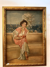 Alma Tadema, olio su tela, 70x100cm