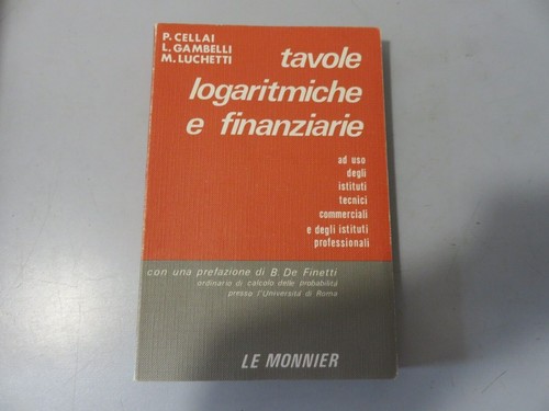 Tavole logaritmiche - tavole,