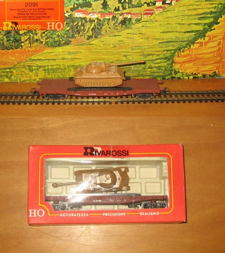 Rivarossi 139 carro pianale - ho,