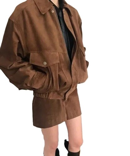 Bomber donna marrone - , pura