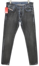 Diesel 2019 D Strukt S3 09I47 Uomo Jeans W32 Scuro Sottile Vita Media Prezzo -