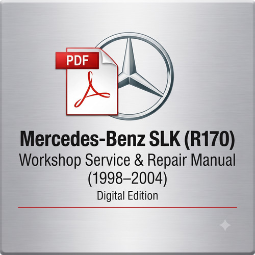 Mercedes slk r170 - slk, manuale