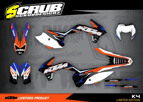 Grafica ktm xcf w - grafica, xcf-w