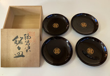 Set 4 piatti in lacca