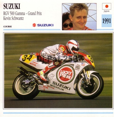 Fiche moto suzuki rgv - moto, 500