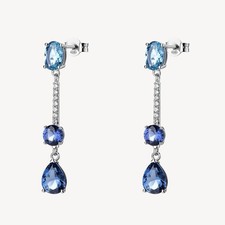 Brosway Orecchini pendenti Fancy -  in argento e zirconi FFB133