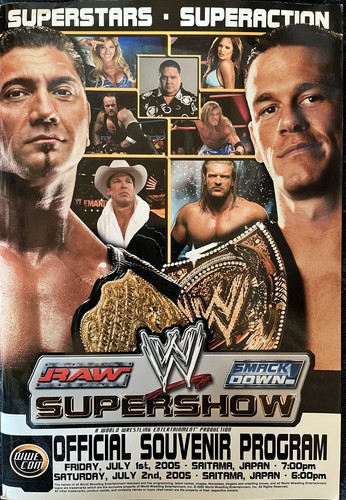 Wwe supershow japan - japan, 2005
