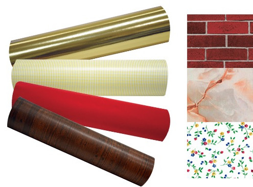 Plastica adesiva rotoli - plastica, 20