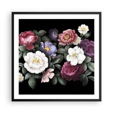 Poster 60x60cm Fiori Bouquet