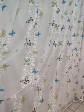 Tende a metro cameretta farfalle arredamento interni tessuti stoffe organza casa