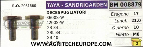 2031660 viti frizione - 2031660,