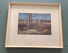 Stampa vintage paesaggio