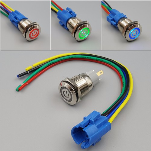 Interruttore pulsante in - pulsante,