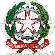 Adesivo ITALIA Stemma UE